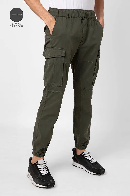 Steezy Pro Olive Green Cargo Pants