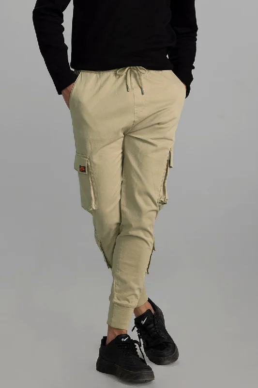 Streetstyle Beige Cargo Pant