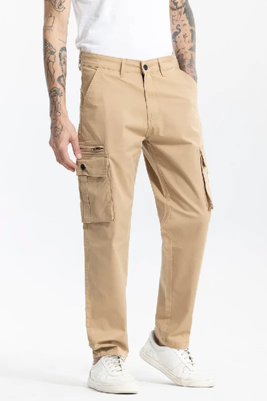 Stunner Khaki Cargo Pant