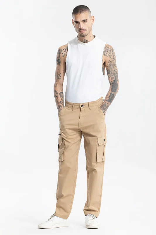 Stunner Khaki Cargo Pant