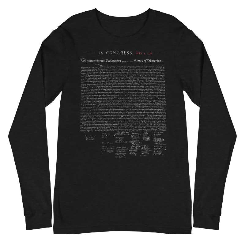 The Declaration Long Sleeve Tee