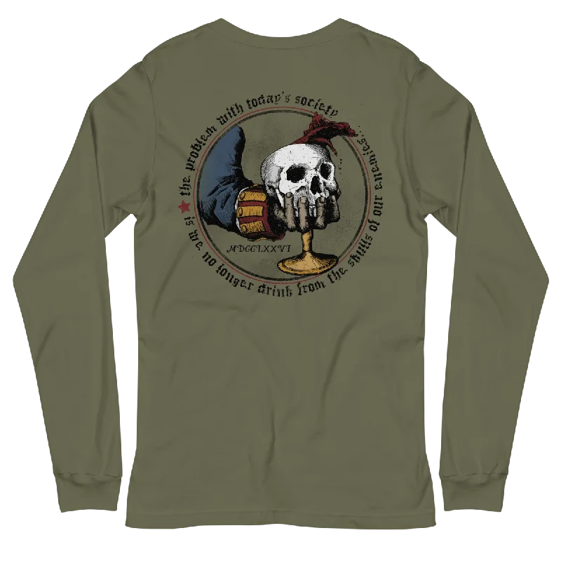 The Skull Chalice Long Sleeve Tee