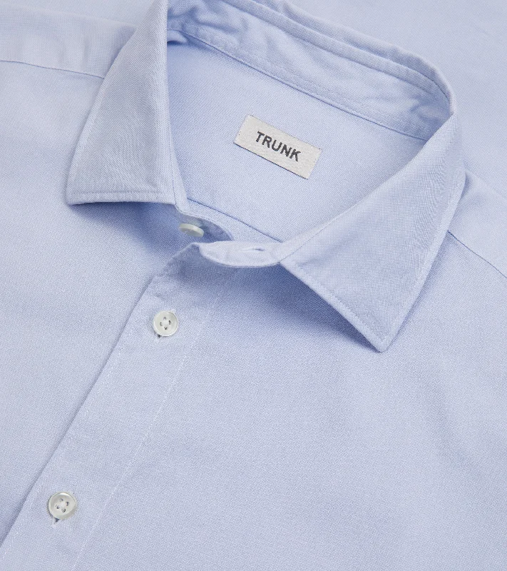 Trunk Austin Cotton Oxford Shirt: Light Blue