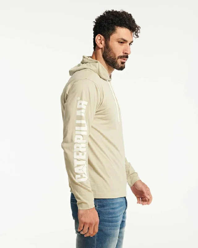 Men's UPF Hooded Banner Long Sleeve T-Shirt - Peyote