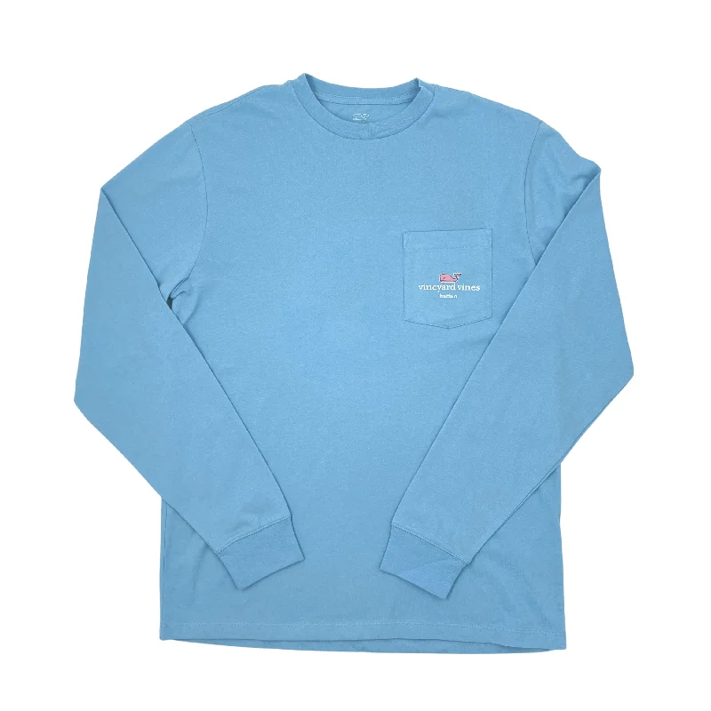 Vineyard Vines Buffalo, NY Jake Blue Long Sleeve Shirt