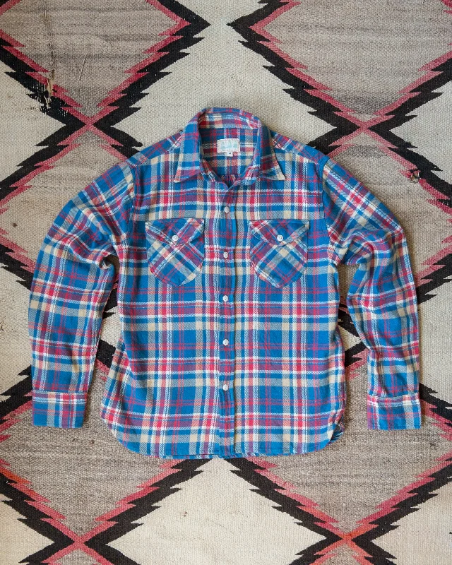 Washed Flannel Workshirt - Northwoods Plaid