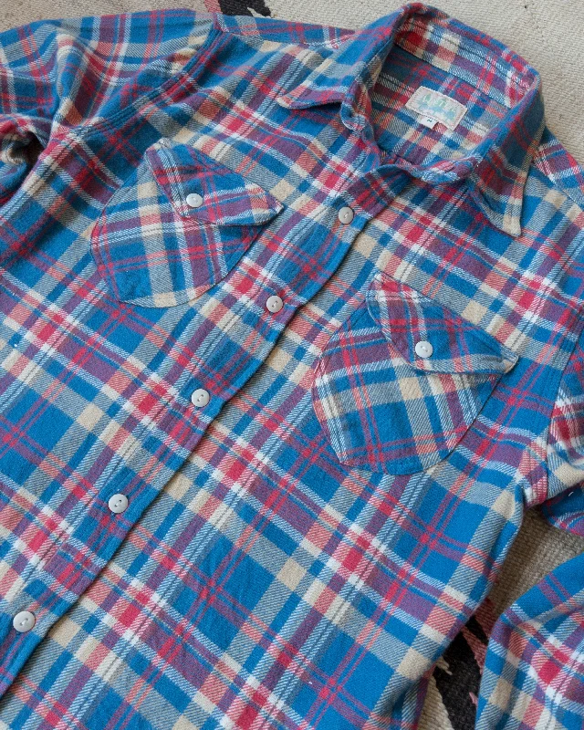 Washed Flannel Workshirt - Northwoods Plaid