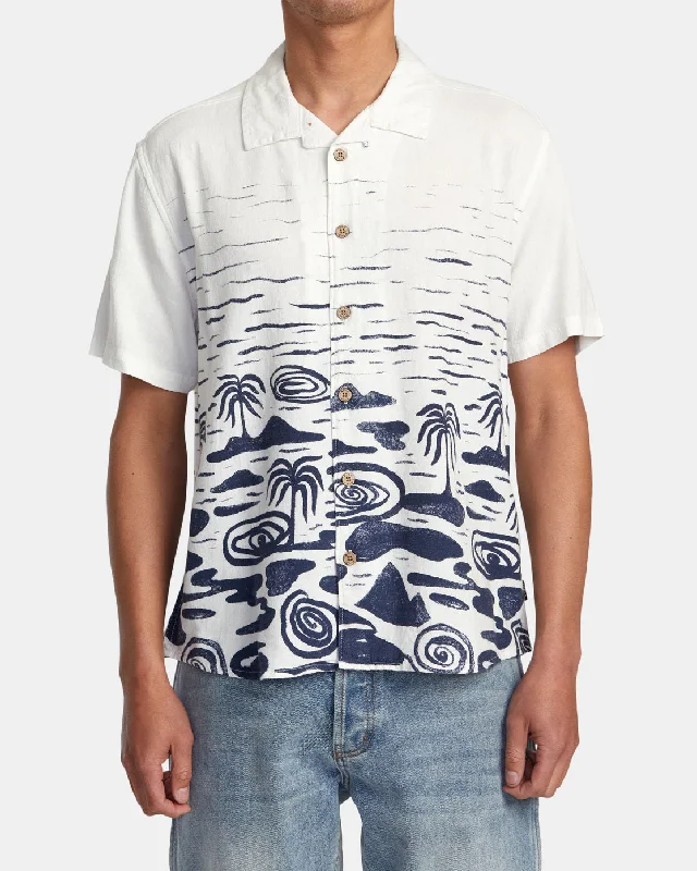 Wasted Palms Short Sleeve Shirt - Natural