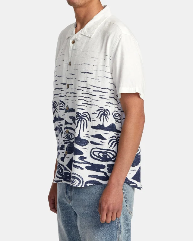 Wasted Palms Short Sleeve Shirt - Natural