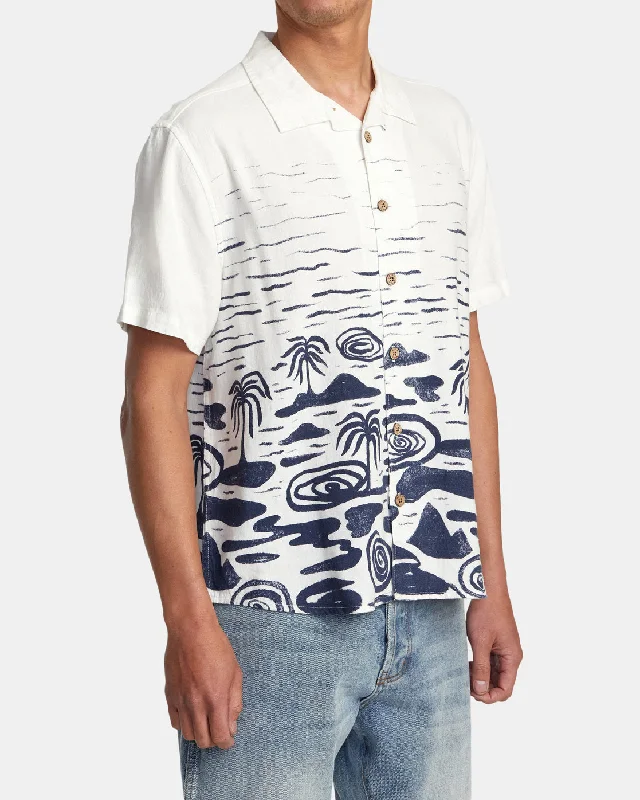 Wasted Palms Short Sleeve Shirt - Natural