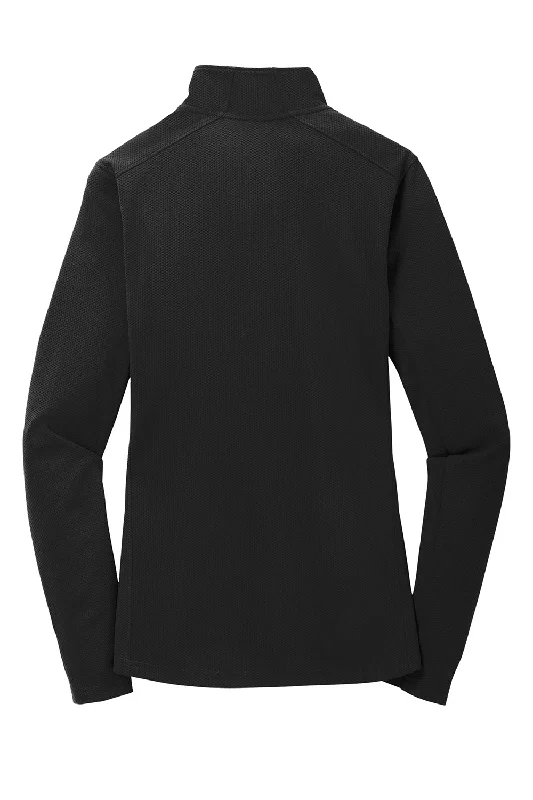 Sport-Tek Womens Sport-Wick Moisture Wicking 1/4 Zip Sweatshirt - Black