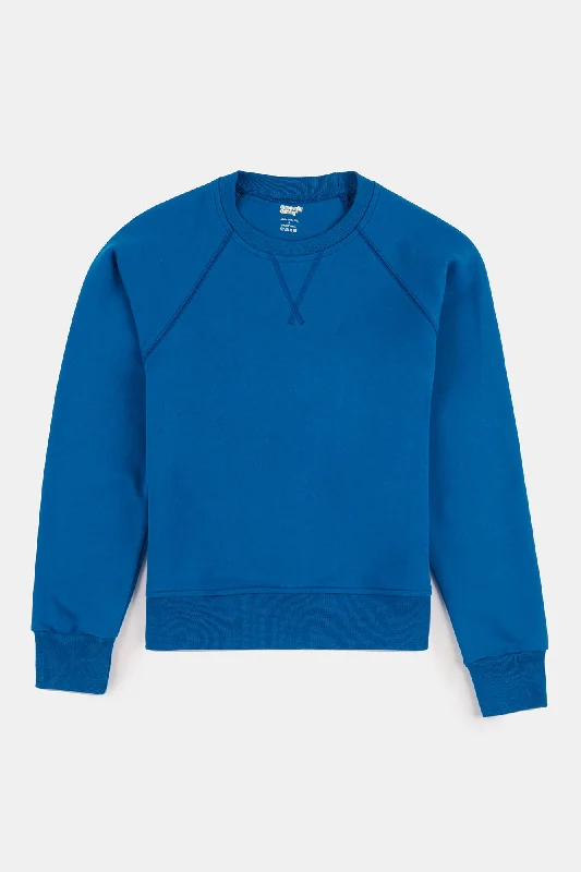 Women's Raglan Sweatshirt - Cobalt