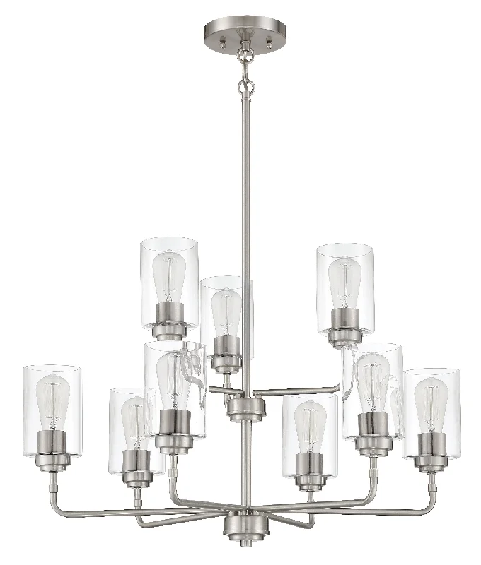 Industrial Iron Chandeliers for Loft - Inspired SpacesIndustrial Iron Chandeliers for Loft - Inspired SpacesStowe 9 Light Chandelier in Brushed Polished Nickel Industrial Iron Chandeliers for Loft - Inspired SpacesIndustrial Iron Chandeliers for Loft - Inspired SpacesStowe 9 Light Chandelier in Brushed Polished Nickel