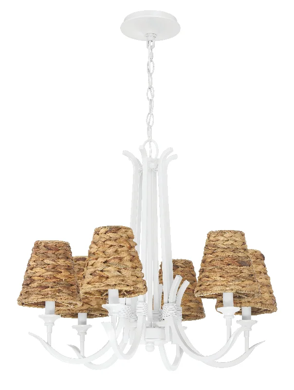 Bohemian - Style Beaded Chandeliers for Eclectic DecorBohemian - Style Beaded Chandeliers for Eclectic DecorKokomo 6 Light Chandelier in Matte White Bohemian - Style Beaded Chandeliers for Eclectic DecorBohemian - Style Beaded Chandeliers for Eclectic DecorKokomo 6 Light Chandelier in Matte White