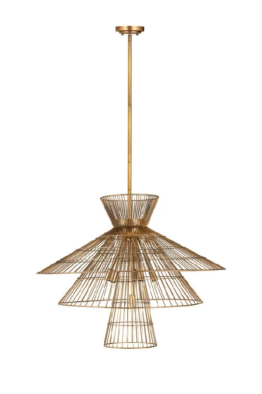 Chandeliers with Colored Glass for a Splash of ColorChandeliers with Colored Glass for a Splash of Color6015-8RB