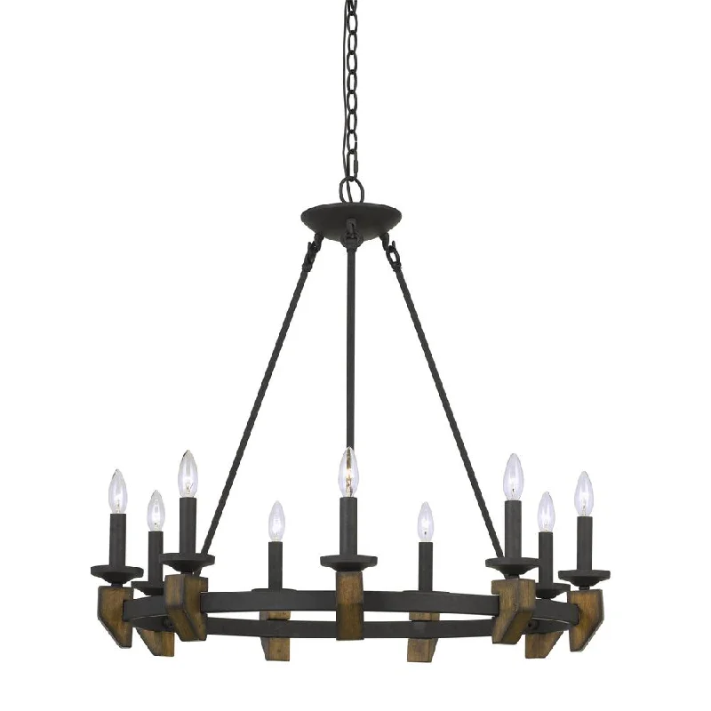 Rustic Wood Chandeliers for Country - Style HousesRustic Wood Chandeliers for Country - Style Houses60W X 9 Cruz Metal/Wood Chandelier By Cal Lighting Rustic Wood Chandeliers for Country - Style HousesRustic Wood Chandeliers for Country - Style Houses60W X 9 Cruz Metal/Wood Chandelier By Cal Lighting