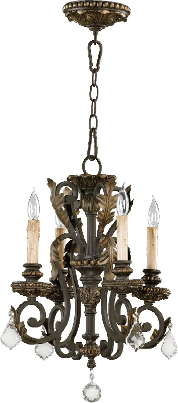Chandeliers with Frosted Glass for a Softer Light DiffusionChandeliers with Frosted Glass for a Softer Light Diffusion6157-4-44