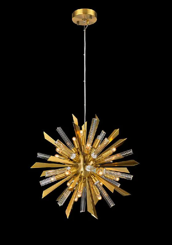 Chandeliers with Metal Frames in Black FinishChandeliers with Metal Frames in Black Finish6820AB