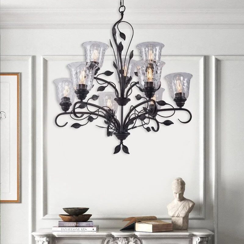 LED Chandeliers for Energy - Efficient LightingLED Chandeliers for Energy - Efficient Lighting9-Black Classic Chandelier - Black