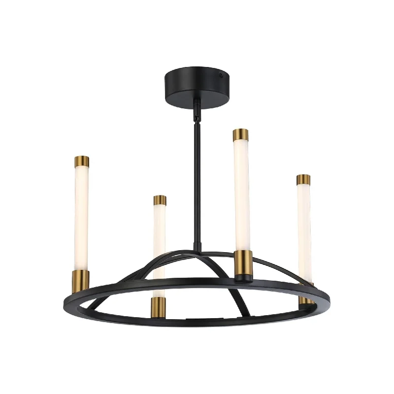 Incandescent Chandeliers for a Warm and Traditional GlowIncandescent Chandeliers for a Warm and Traditional GlowInfiniti 4-Light Integrated LED Chandelier