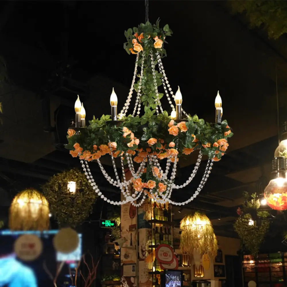 Chandeliers for Low Ceilings to Avoid OvercrowdingChandeliers for Low Ceilings to Avoid OvercrowdingRetro Iron 8-Light Black Candle Chandelier with Crystal Accent - Restaurant Pendant Light Chandeliers for Low Ceilings to Avoid OvercrowdingChandeliers for Low Ceilings to Avoid OvercrowdingRetro Iron 8-Light Black Candle Chandelier with Crystal Accent - Restaurant Pendant Light