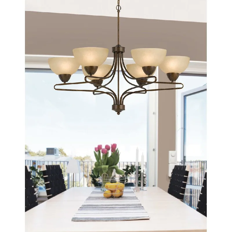 Chandeliers with Murano Glass for a High - End Artistic TouchChandeliers with Murano Glass for a High - End Artistic TouchCal Lighting FX-3529/6 60W X 6 Romano 6 Light Chandelier Chandeliers with Murano Glass for a High - End Artistic TouchChandeliers with Murano Glass for a High - End Artistic TouchCal Lighting FX-3529/6 60W X 6 Romano 6 Light Chandelier