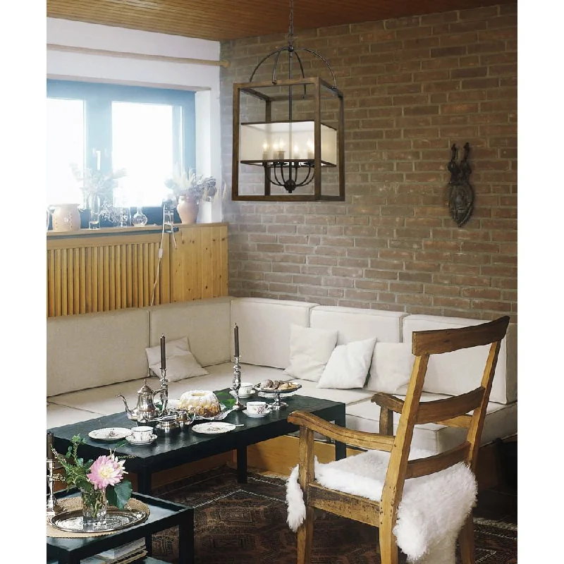 Small Chandeliers for Compact RoomsSmall Chandeliers for Compact RoomsCal Lighting FX-3536/6L 60W X 6 Rectangular Chandelier