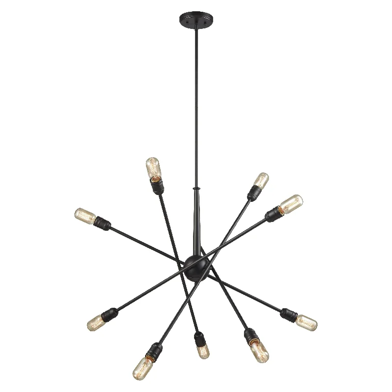 Chandeliers with Metal Frames in Bronze FinishChandeliers with Metal Frames in Bronze FinishDelphine 33" Wide 10-Light Chandelier Chandeliers with Metal Frames in Bronze FinishChandeliers with Metal Frames in Bronze FinishDelphine 33" Wide 10-Light Chandelier