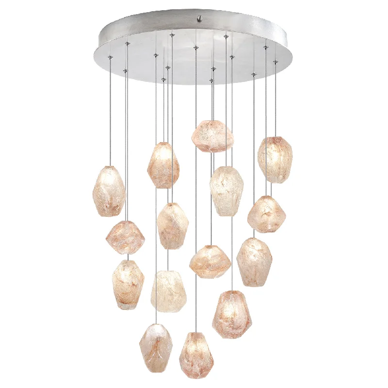 Chandeliers with Colored Glass for a Splash of ColorChandeliers with Colored Glass for a Splash of ColorFine Art Natural Inspirations 853140-14LD Chandelier Light - Silver Chandeliers with Colored Glass for a Splash of ColorChandeliers with Colored Glass for a Splash of ColorFine Art Natural Inspirations 853140-14LD Chandelier Light - Silver