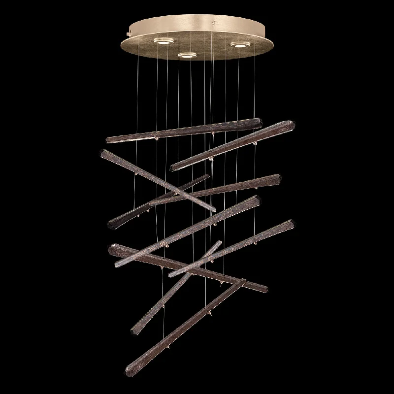 Large Chandeliers for Grand Halls and FoyersLarge Chandeliers for Grand Halls and FoyersFine Art Elevate 895640-251ST Chandelier Light - Gold Leaf Large Chandeliers for Grand Halls and FoyersLarge Chandeliers for Grand Halls and FoyersFine Art Elevate 895640-251ST Chandelier Light - Gold Leaf