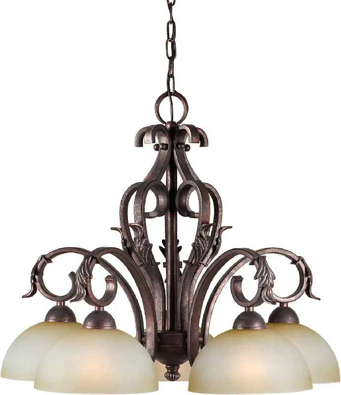 Bohemian - Style Beaded Chandeliers for Eclectic DecorBohemian - Style Beaded Chandeliers for Eclectic DecorForte Family Number 408 2275-05-27 Chandelier Light - Black Cherry