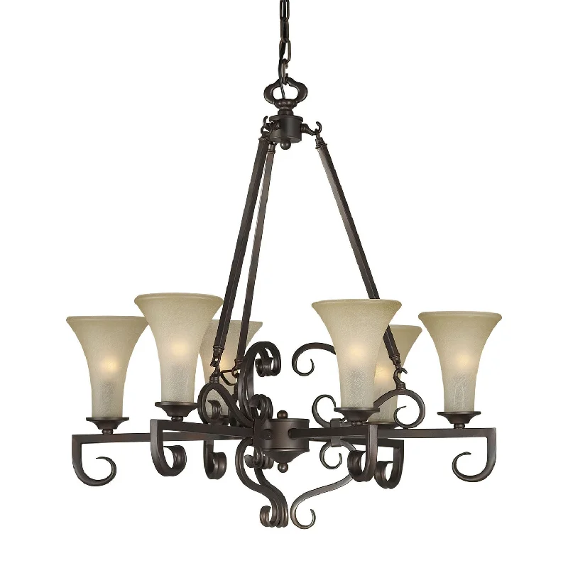 Mini Chandeliers for Adding Charm to Small SpacesMini Chandeliers for Adding Charm to Small SpacesForte Family Number 392 2326-06-32 Chandelier Light - Antique Bronze