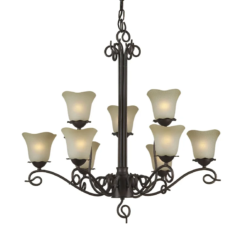 French Country Chandeliers with a Romantic AuraFrench Country Chandeliers with a Romantic AuraForte Family Number 450 2363-09-32 Chandelier Light - Antique Bronze French Country Chandeliers with a Romantic AuraFrench Country Chandeliers with a Romantic AuraForte Family Number 450 2363-09-32 Chandelier Light - Antique Bronze