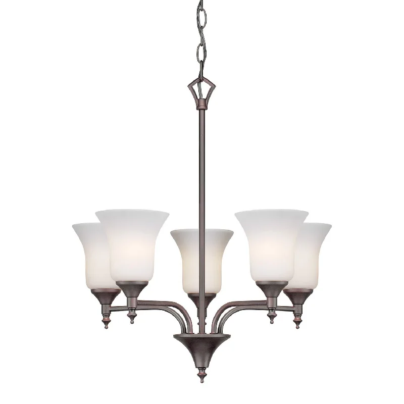 Chandeliers with Dimmable Lights for Ambiance ControlChandeliers with Dimmable Lights for Ambiance ControlForte 2638-05-32 Chandelier Light - Antique Bronze
