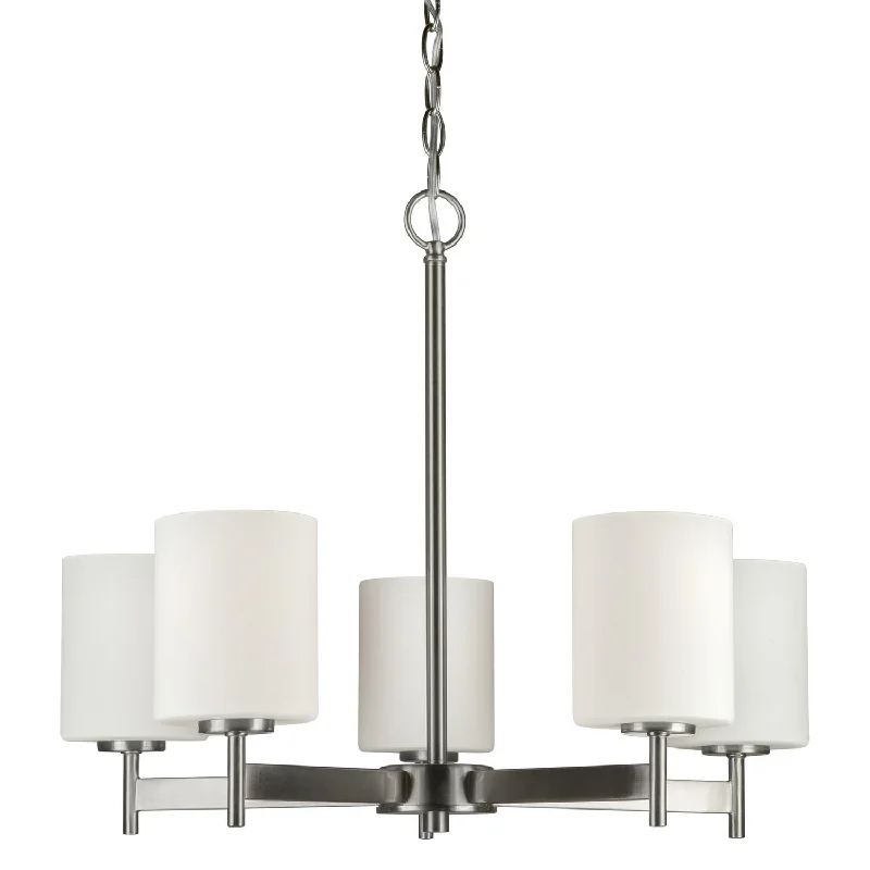 Chandeliers with Dimmable Lights for Ambiance ControlChandeliers with Dimmable Lights for Ambiance ControlForte 2645-05-55 Chandelier Light - Brushed Nickel Chandeliers with Dimmable Lights for Ambiance ControlChandeliers with Dimmable Lights for Ambiance ControlForte 2645-05-55 Chandelier Light - Brushed Nickel