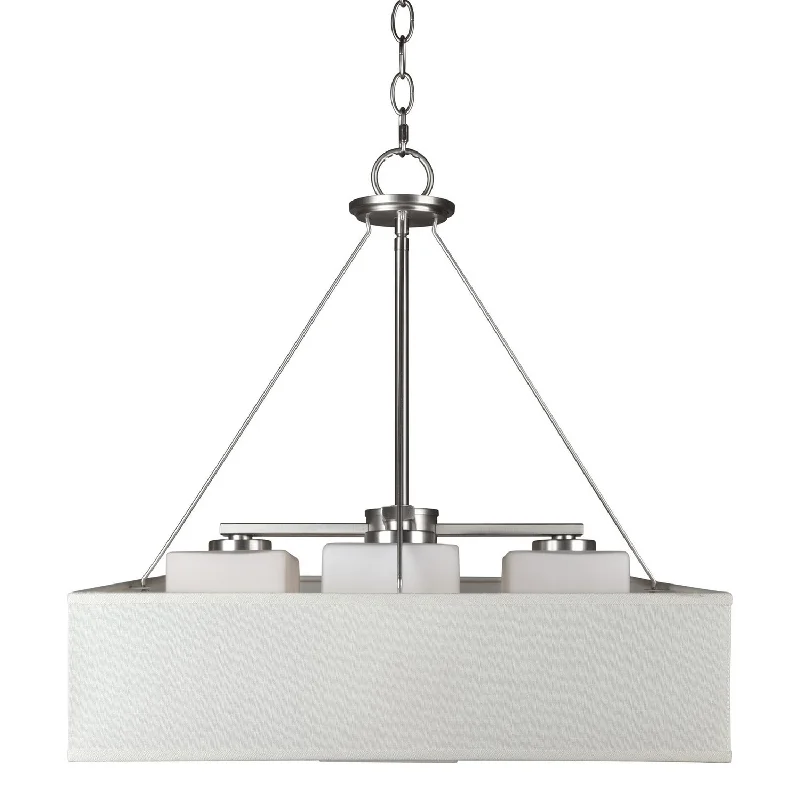 Minimalist Chandeliers for Sleek and Simple InteriorsMinimalist Chandeliers for Sleek and Simple InteriorsForte 2658-04-55 Chandelier Light - Brushed Nickel Minimalist Chandeliers for Sleek and Simple InteriorsMinimalist Chandeliers for Sleek and Simple InteriorsForte 2658-04-55 Chandelier Light - Brushed Nickel