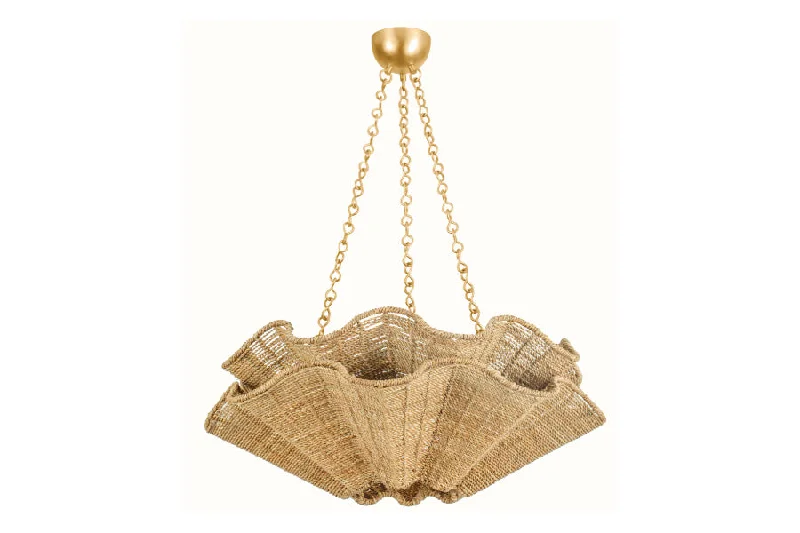 Chandeliers with Metal Frames in Bronze FinishChandeliers with Metal Frames in Bronze FinishHudson Valley Lighting HAYWORTH 6-Light Chandelier in Vintage Gold Leaf