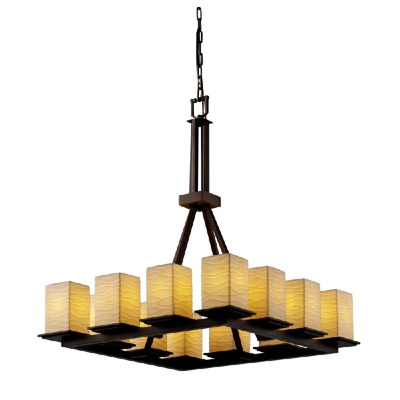 Incandescent Chandeliers for a Warm and Traditional GlowIncandescent Chandeliers for a Warm and Traditional GlowJustice Design Limoges 12-light Montana Ring Chandelier, Bronze
