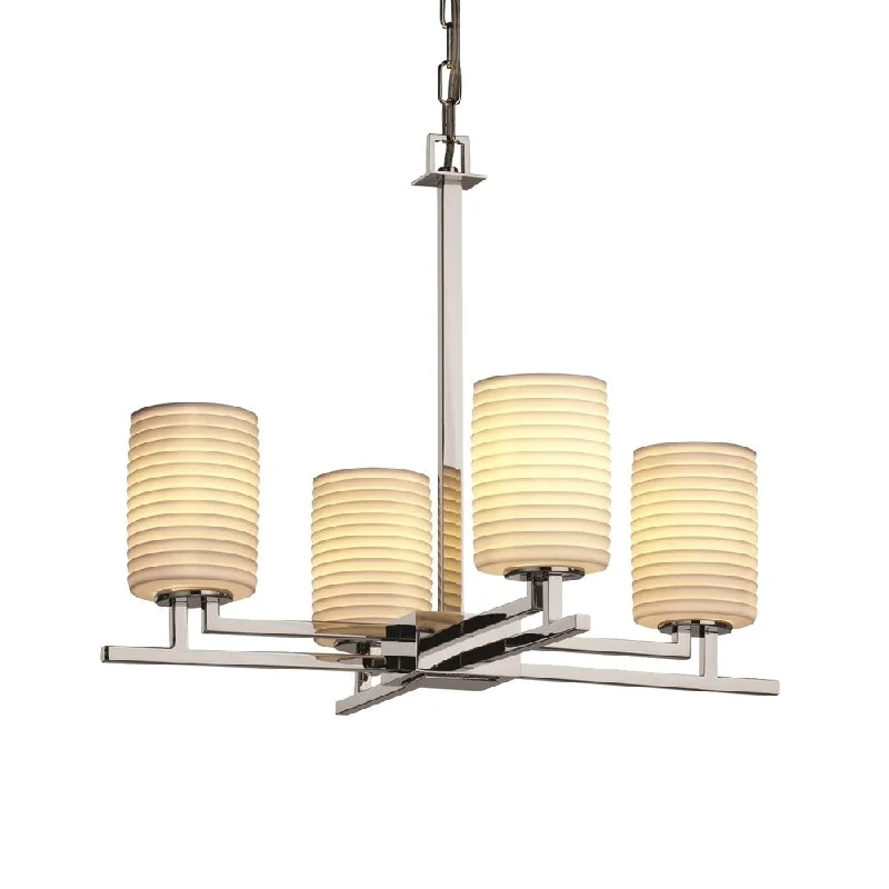 Mini Chandeliers for Adding Charm to Small SpacesMini Chandeliers for Adding Charm to Small SpacesJustice Design Limoges Aero 4-light Polished Chrome Chandelier, Sawtooth Cylinder - Flat Rim Shade Mini Chandeliers for Adding Charm to Small SpacesMini Chandeliers for Adding Charm to Small SpacesJustice Design Limoges Aero 4-light Polished Chrome Chandelier, Sawtooth Cylinder - Flat Rim Shade