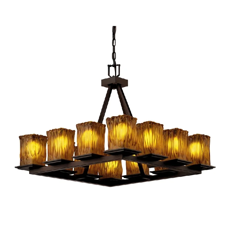 Chandeliers with Dimmable Lights for Ambiance ControlChandeliers with Dimmable Lights for Ambiance ControlJustice Design Veneto Luce 12-light Montana Ring Chandelier