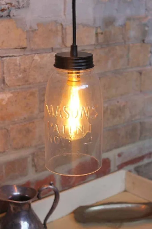 Chandeliers with Metal Frames in Bronze FinishChandeliers with Metal Frames in Bronze FinishMason Jar Lights