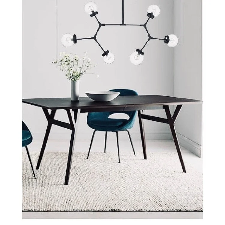 Mid - Century Modern Chandeliers for Vintage AppealMid - Century Modern Chandeliers for Vintage AppealModern Bubble Geometric Six Light Chandelier in Matte Black Mid - Century Modern Chandeliers for Vintage AppealMid - Century Modern Chandeliers for Vintage AppealModern Bubble Geometric Six Light Chandelier in Matte Black