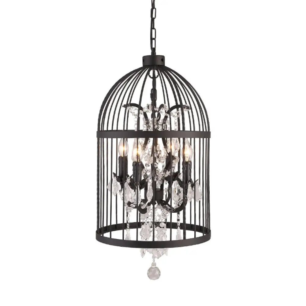 Chandeliers with Pendant Lights for a Stylish LookChandeliers with Pendant Lights for a Stylish LookRetro Industrial Chandeliers - 8-Light Cage Shaped Coffee Shop Hanging Lamp with Crystal Pendant Chandeliers with Pendant Lights for a Stylish LookChandeliers with Pendant Lights for a Stylish LookRetro Industrial Chandeliers - 8-Light Cage Shaped Coffee Shop Hanging Lamp with Crystal Pendant