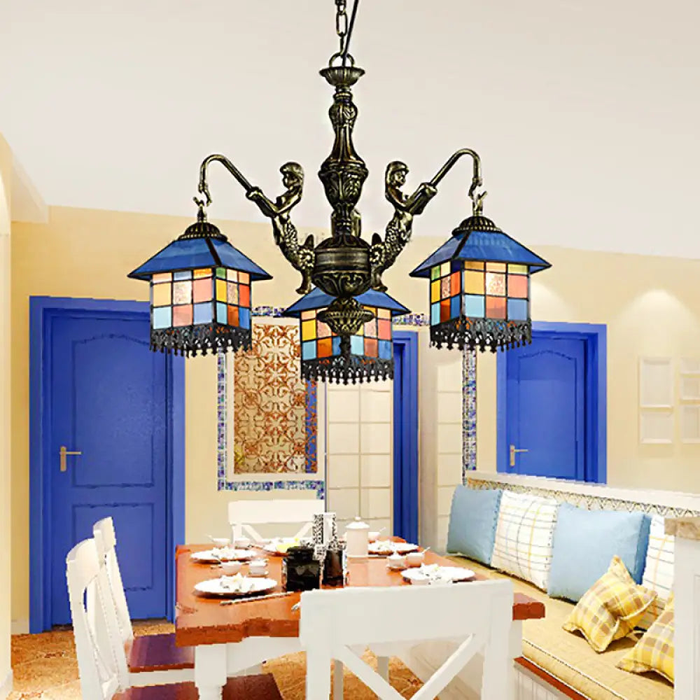 Incandescent Chandeliers for a Warm and Traditional GlowIncandescent Chandeliers for a Warm and Traditional GlowSmall House Pendant Chandelier - Stained Glass Tiffany Hanging Fixture with 3 Clear/Blue Lights Incandescent Chandeliers for a Warm and Traditional GlowIncandescent Chandeliers for a Warm and Traditional GlowSmall House Pendant Chandelier - Stained Glass Tiffany Hanging Fixture with 3 Clear/Blue Lights