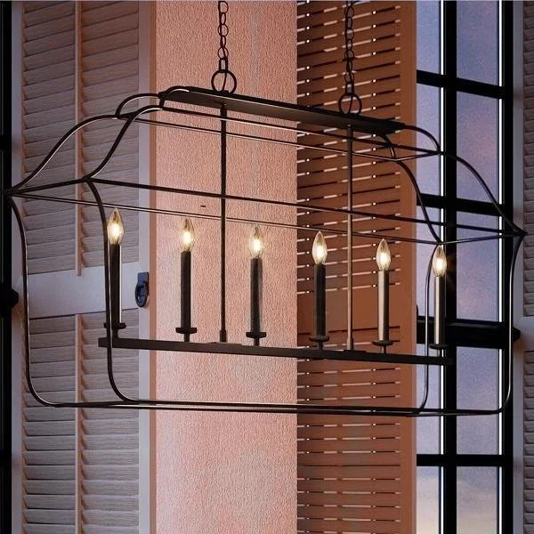 Chandeliers with Dimmable Lights for Ambiance ControlChandeliers with Dimmable Lights for Ambiance ControlUQL2323 Colonial Chandelier, 25.25"H x 48"W, Vintage Black Finish, Savannah Collection Chandeliers with Dimmable Lights for Ambiance ControlChandeliers with Dimmable Lights for Ambiance ControlUQL2323 Colonial Chandelier, 25.25"H x 48"W, Vintage Black Finish, Savannah Collection
