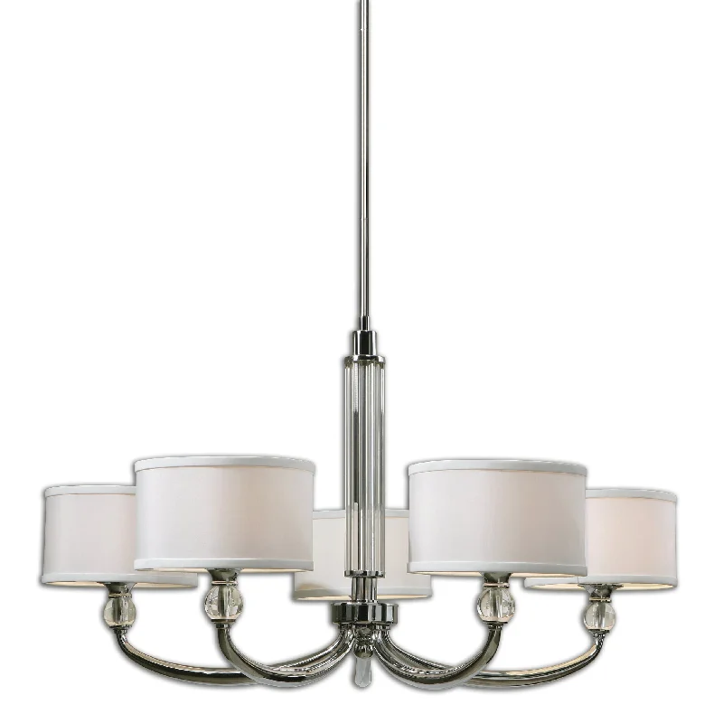 Modern Crystal Chandeliers for Contemporary HomesModern Crystal Chandeliers for Contemporary HomesUttermost 21260 Vanalen 5 Light Chrome Chandelier Modern Crystal Chandeliers for Contemporary HomesModern Crystal Chandeliers for Contemporary HomesUttermost 21260 Vanalen 5 Light Chrome Chandelier
