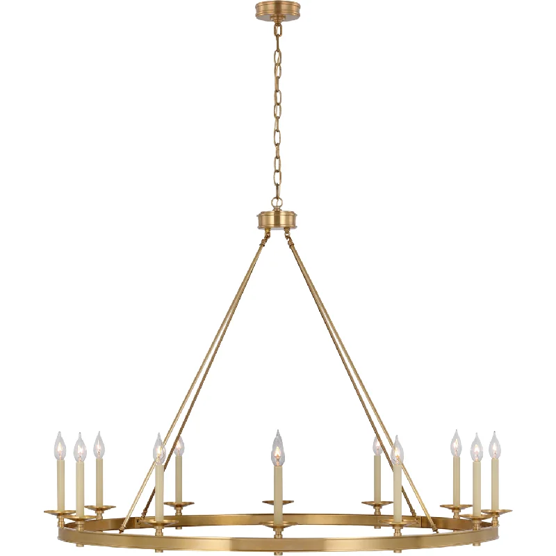 Art Deco Chandeliers for a Retro - Glam LookArt Deco Chandeliers for a Retro - Glam LookLaunceton Grande Ring Chandelier