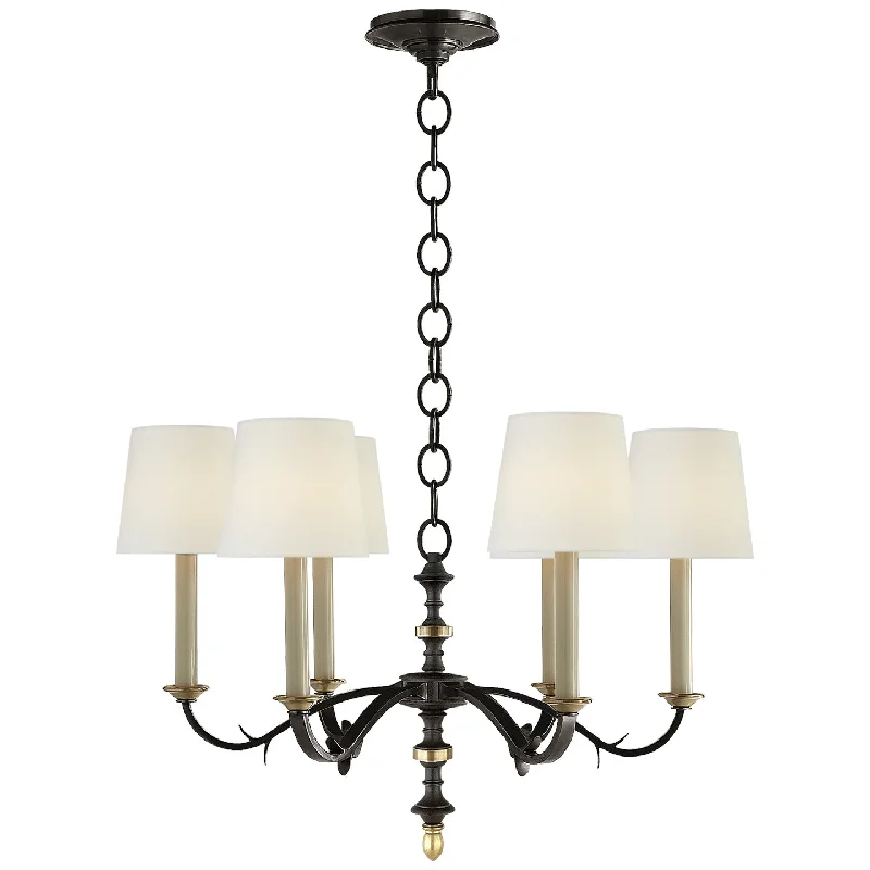 Chandeliers with Clear Crystal for a Sparkling EffectChandeliers with Clear Crystal for a Sparkling EffectChanning Six Light Chandelier