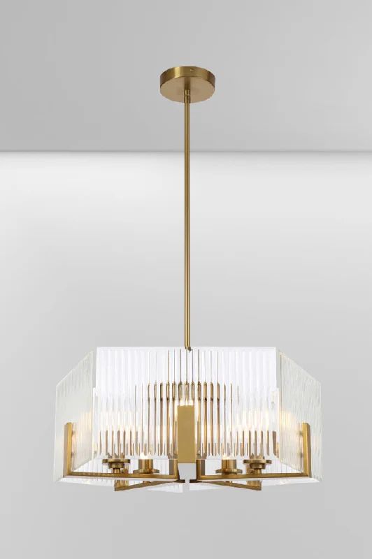 Chandeliers with Venetian Glass for a Luxurious LookChandeliers with Venetian Glass for a Luxurious LookWesthampton Reeded Glass Chandelier