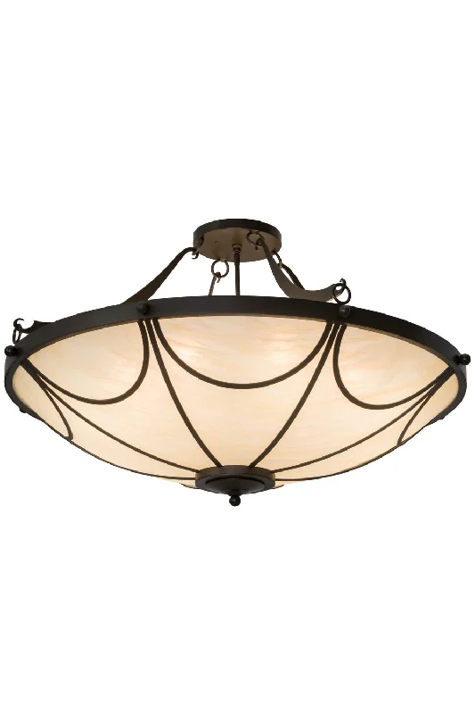 Art Nouveau Ceiling Lights with Organic, Flowing ShapesArt Nouveau Ceiling Lights with Organic, Flowing ShapesEight Light Pendant